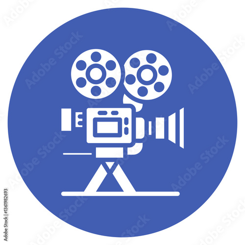 Documentary Film Vector Icon
