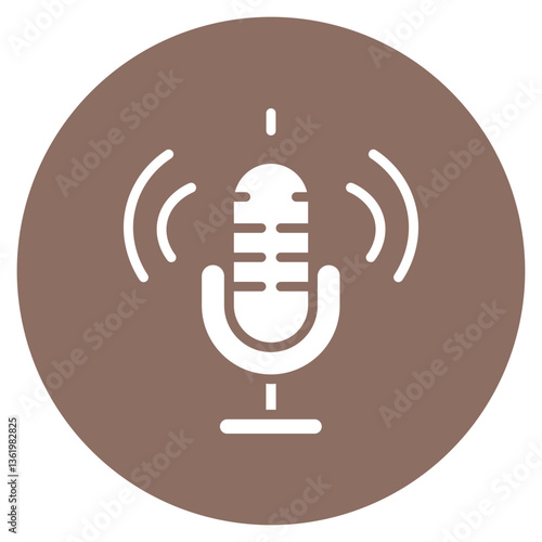 Dubbing Vector Icon
