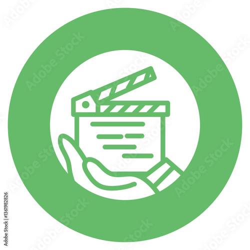 Film Distributor Vector Icon