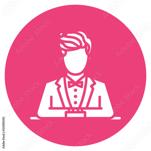 Film Festival Judge Vector Icon
