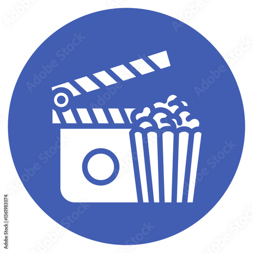 Movie Marathon Vector Icon