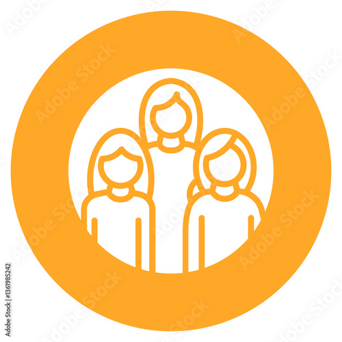 Family Bonding Vector Icon