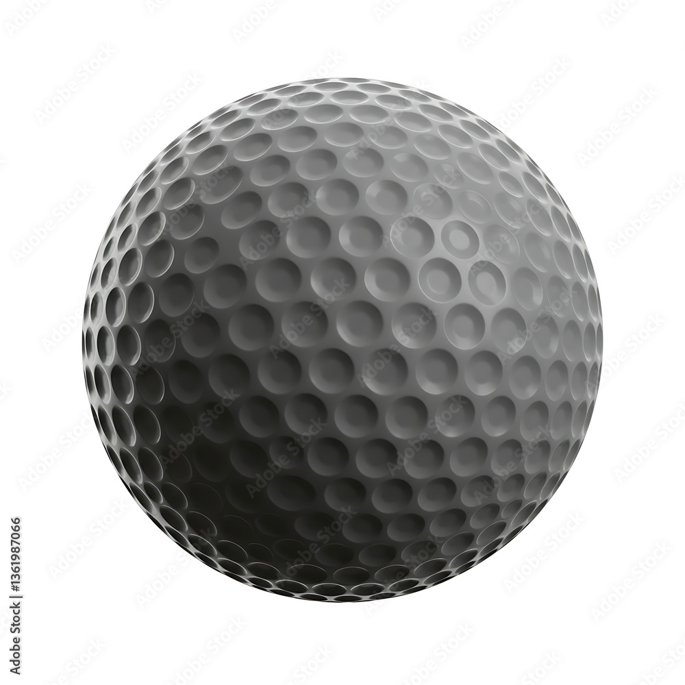 3D Golf Ball Emblem 3D Golf Ball Emblem