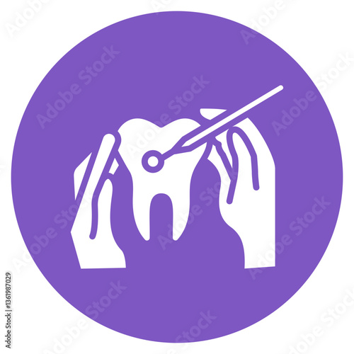 Oral Health Tips Vector Icon