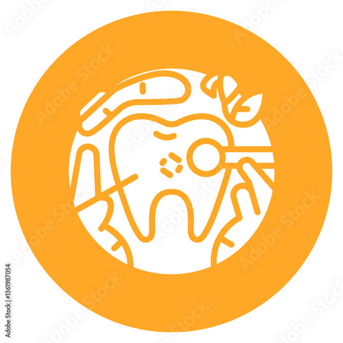 Restorative Dentistry Vector Icon