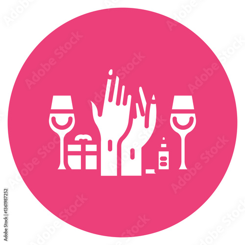 Bachelorette Party Vector Icon