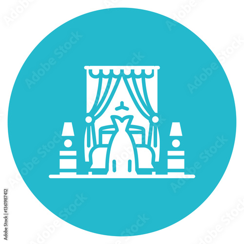 Bridal Suite Vector Icon