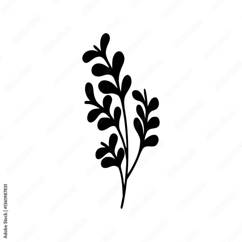 Fototapeta premium Leaves icon