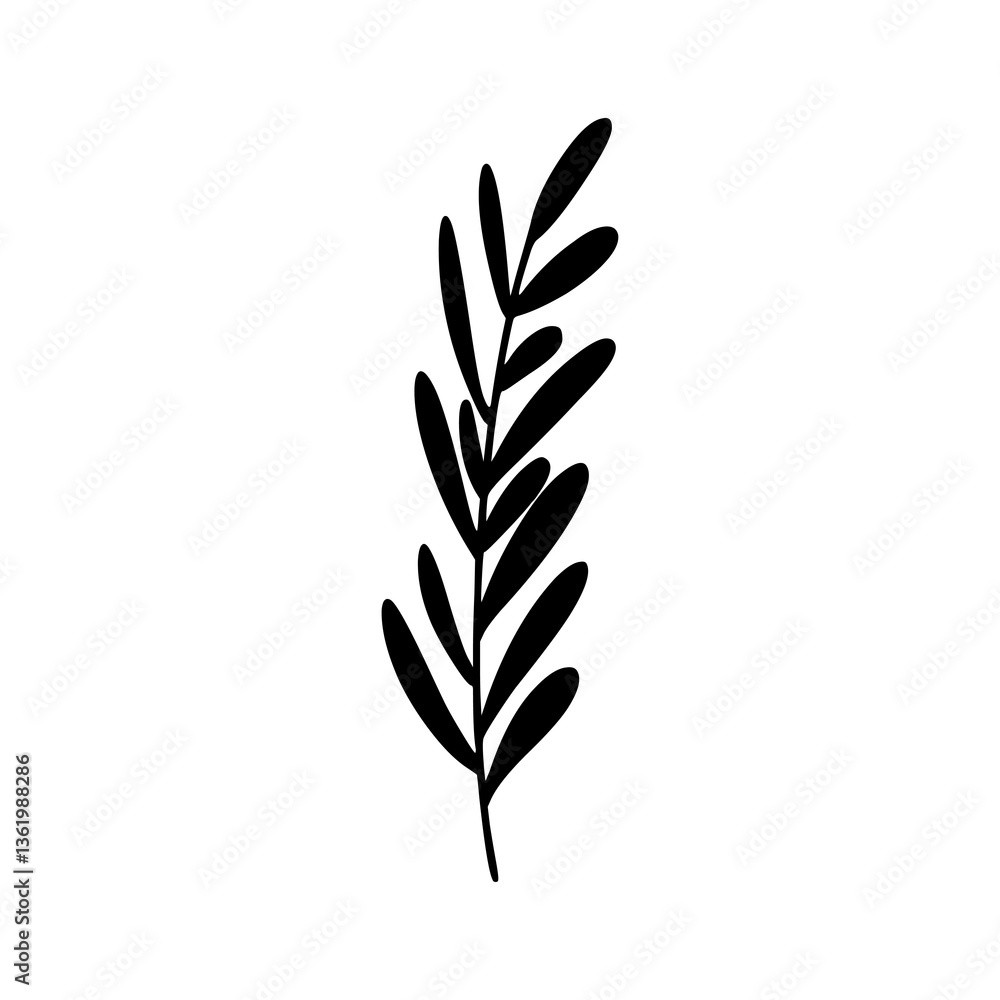 Fototapeta premium Leaves icon