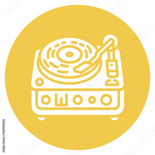 Vinyl Record Vector Icon