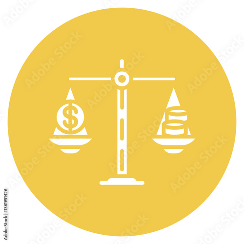 Balance Reconciliation Vector Icon