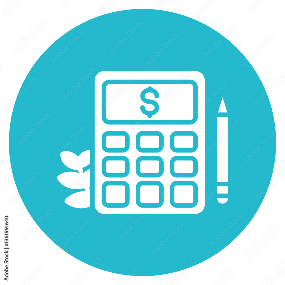 Cost Accounting Vector Icon Cost Accounting Vector Icon