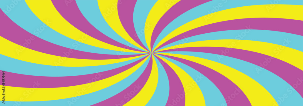 Vector illustration. Abstract spiral sunburst pattern with dynamic curved lines. Perfect for vintage, retro, and futuristic design concepts Vector illustration. Abstract spiral sunburst pattern with dynamic curved lines. Perfect for vintage, retro, and futuristic design concepts