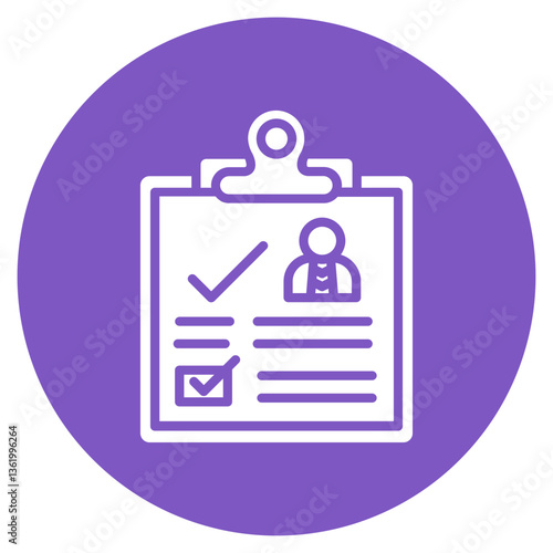 Hotel Feedback Form Vector Icon