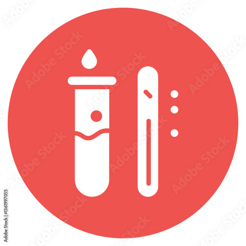Chemical Indicator Vector Icon