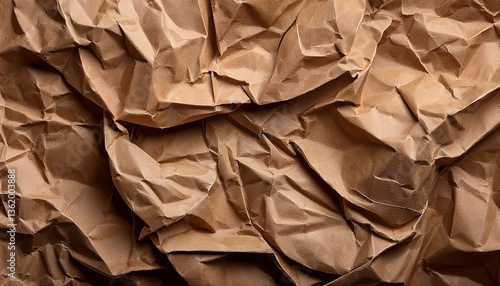 Wallpaper Mural brown crumpled recycled paper background Torontodigital.ca