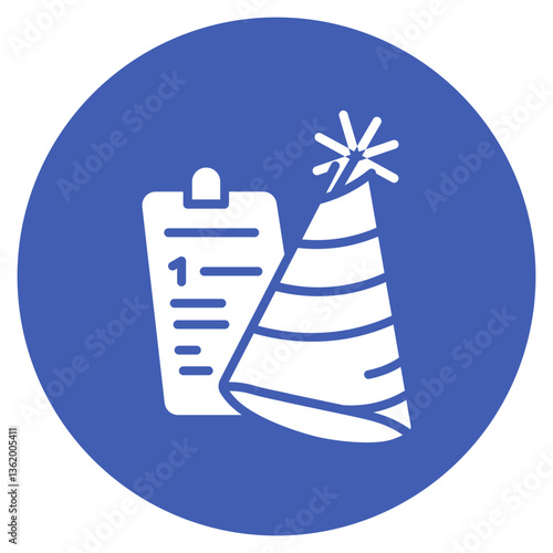 Party Reservation Vector Icon