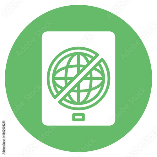 Travel Ban Vector Icon