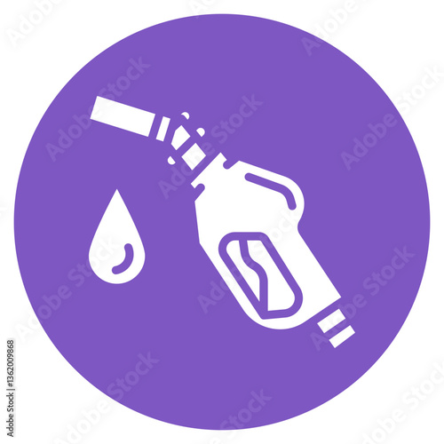 Fuel Nozzle Vector Icon