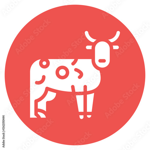 Cattle Herd Vector Icon