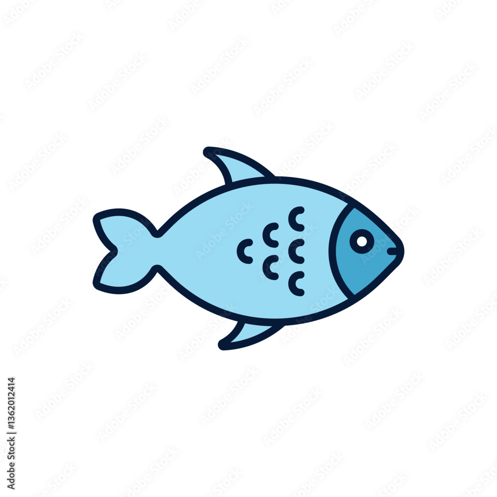 Fish Vector icon Fish Vector icon