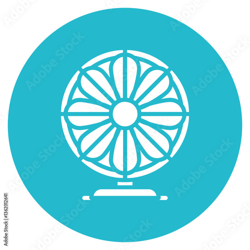 Cooling Fan Vector Icon