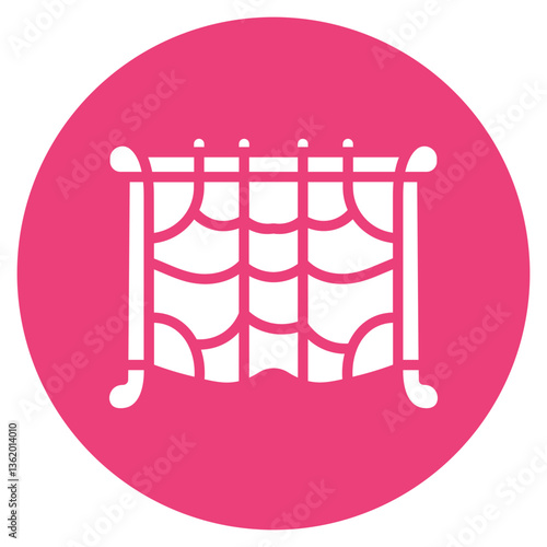 Military Camouflage Net Vector Icon