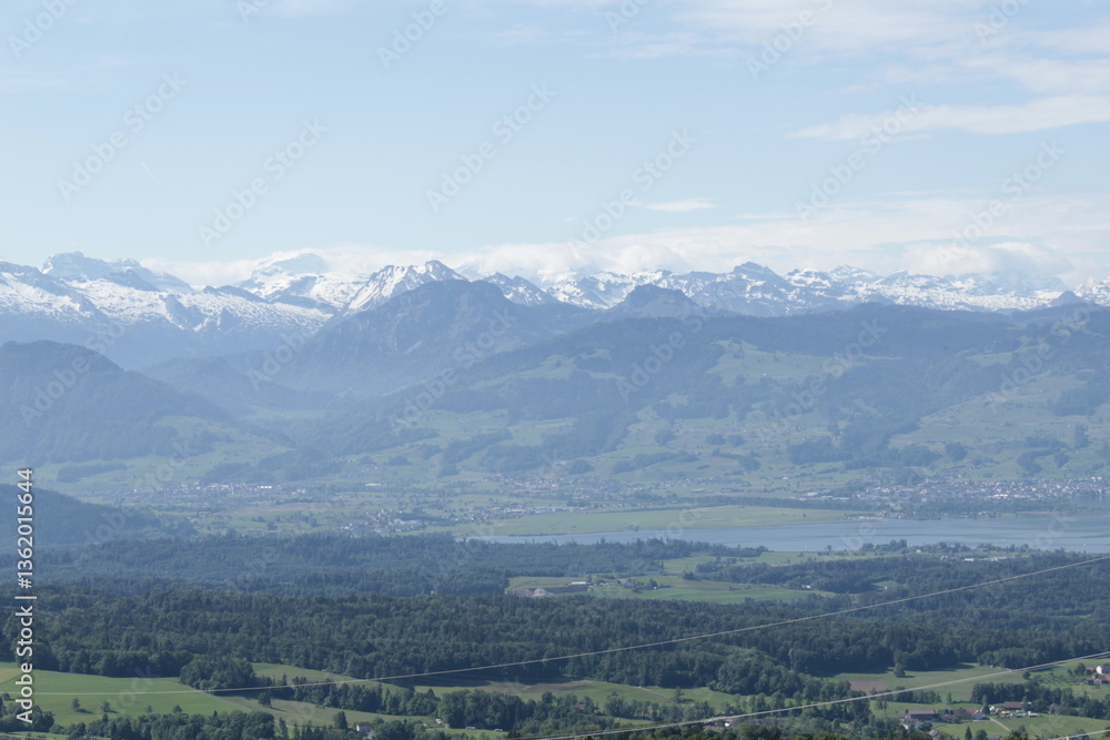 Fototapeta premium Bachtel - Mai 2018 - Zurich, Switzerland