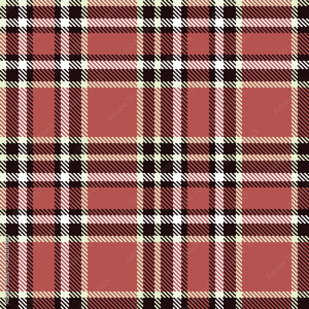 Modern Seamless Tartan in Pale Very Dark Brown tones Textile Design Modern Seamless Tartan in Pale Very Dark Brown tones Textile Design