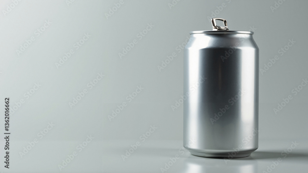 Sleek Aluminum Can Isolated on Transparent Background for Beverage Marketing and Branding Use Sleek Aluminum Can Isolated on Transparent Background for Beverage Marketing and Branding Use