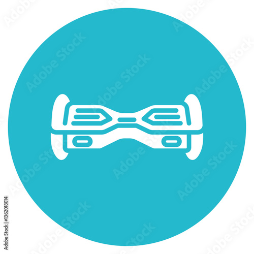 Hoverboard Vector Icon