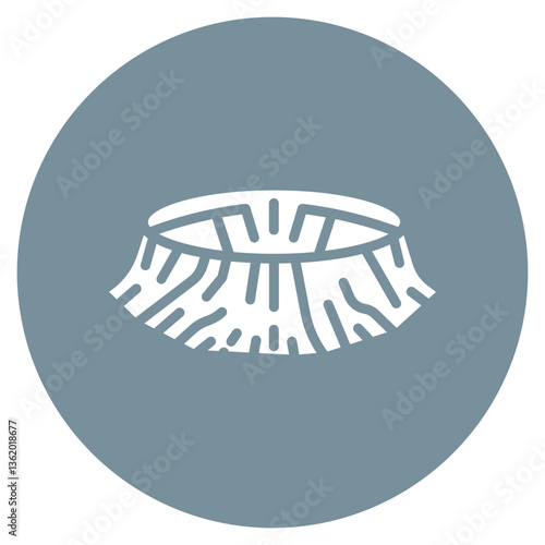 Crater Vector Icon