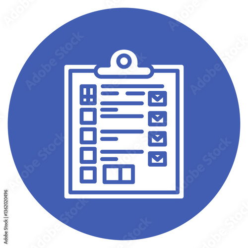 Cargo Manifest Vector Icon