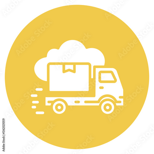 Import Delivery Vector Icon