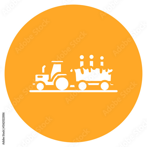 Hayride Vector Icon