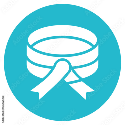 Mourning Band Vector Icon