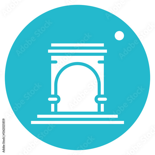 Desert Archway Vector Icon