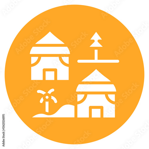 Nomad Village Vector Icon