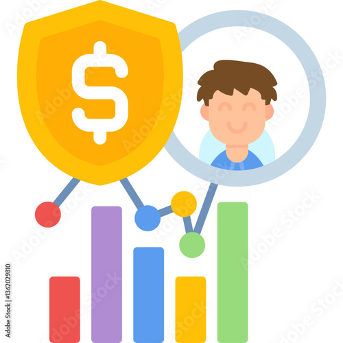 Growth Icon Vector Element