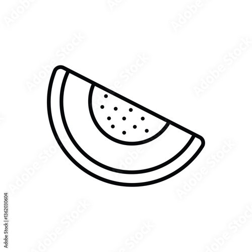 Melon Vector icon