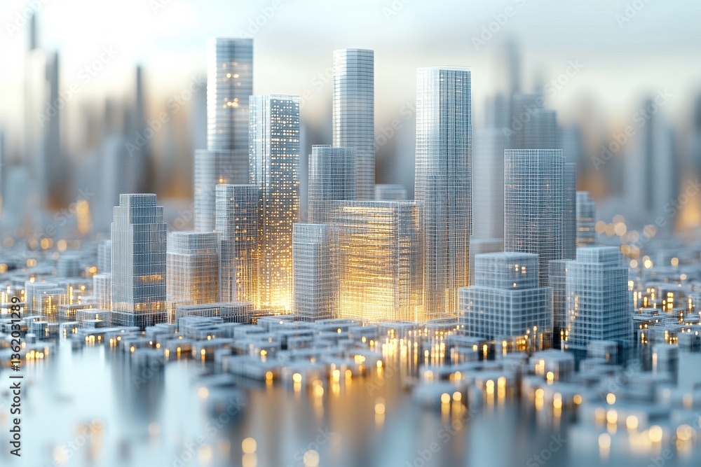 Futuristic Cityscape Modern Architecture and Urban Development Futuristic Cityscape Modern Architecture and Urban Development