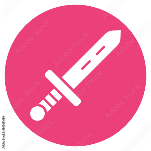 Foam Sword Vector Icon