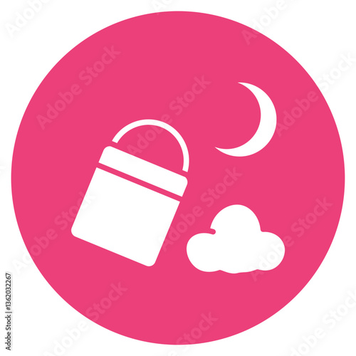 Baby Blanket Vector Icon