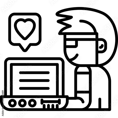 Meeting Icon Vector Element