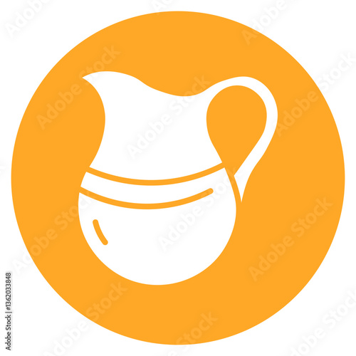 Creamer Pitcher Vector Icon