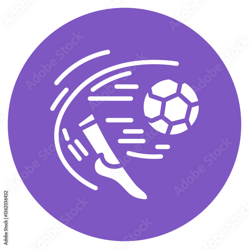Soccer Kickoff Vector Icon