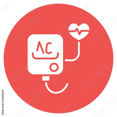 Blood Oxygen Level Vector Icon