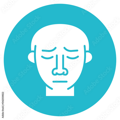 Nasal Congestion Vector Icon