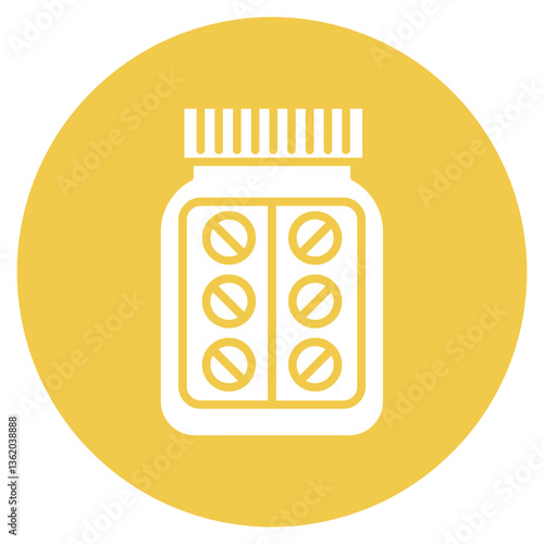 Paracetamol Vector Icon