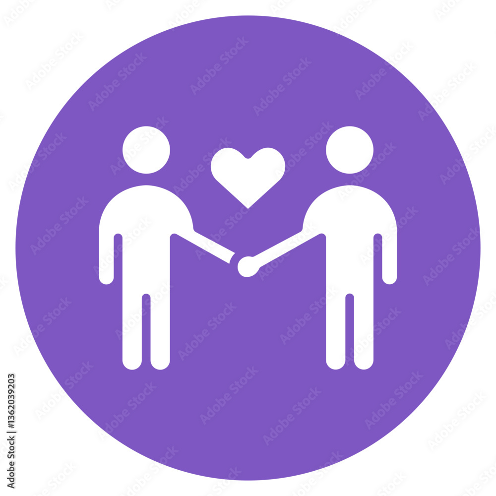Conflict Mediation Vector Icon Conflict Mediation Vector Icon